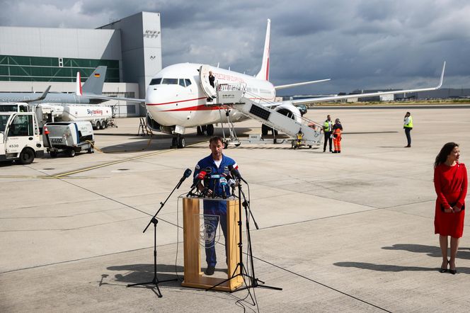 Powitanie Sławosza Uznańskiego-WIśniewskiego w Kolonii