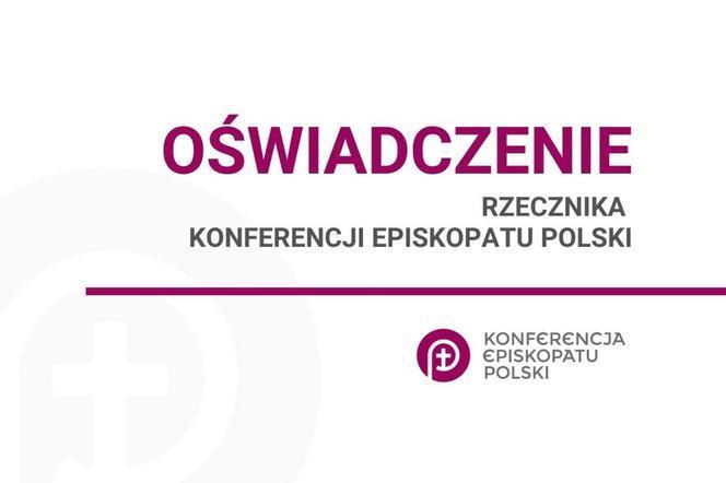 Oświadczenie rzecznika KEP 