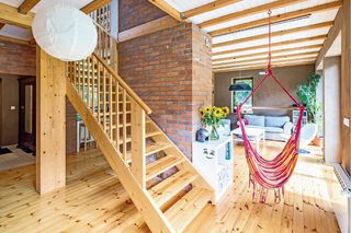 Bryła i wnętrza domu naturalnego