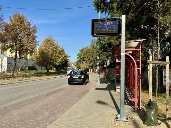 Nowoczesne tablice informacji pasażerskiej w Mińsku Mazowieckim