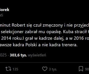 Świat sportu o odejściu Lewandowskiego z kadry