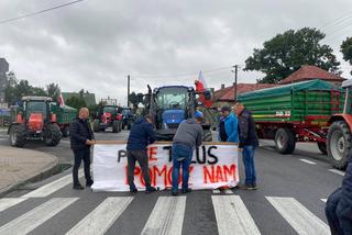 Kujawsko-pomorskie: Protesty rolników w Brodnicy. DK 15 zablokowana 