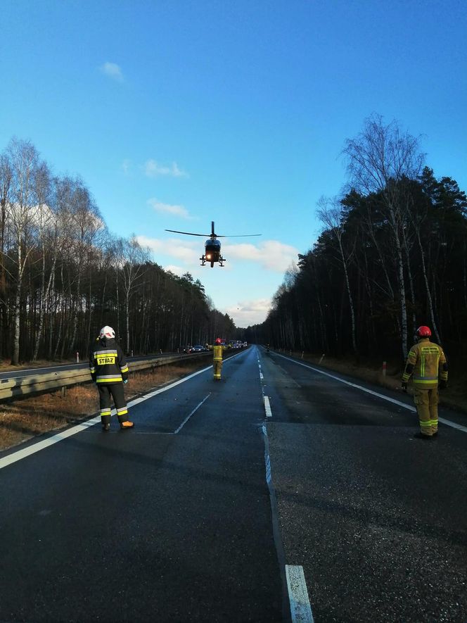 Wypadek w Kobiórze. Nie żyją dwie osoby