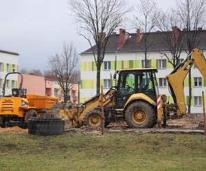 Parking na osiedlu Wieczorka