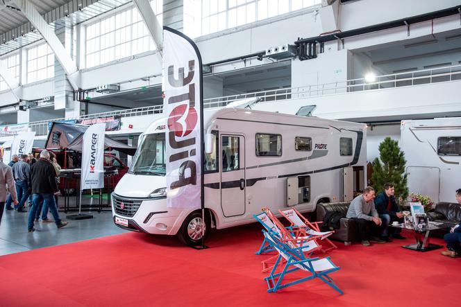 Kampery na targach Poznań Motor Show 2019