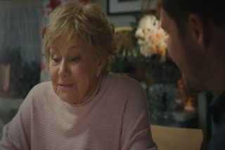 	M jak miłość odc. 1863. Barbara (Teresa Lipowska), Marcin (Mikołaj Roznerski)