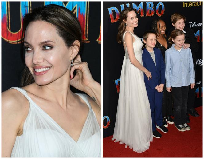 Angelina Jolie na premierze Dumbo