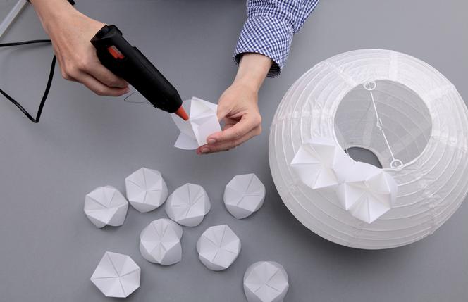 DIY: lampa origami