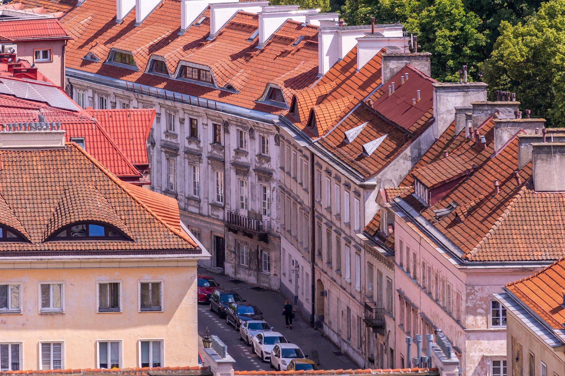 Mariensztat w Warszawie - zdjęcia. Niewykorzystany potencjał w centrum miasta