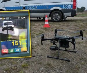 Policyjny dron w akcji. 50 mandatów na 20 tys. zł