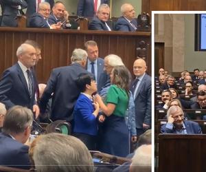 Jachira podeszła w Sejmie do Kaczyńskiego i się zaczęło!