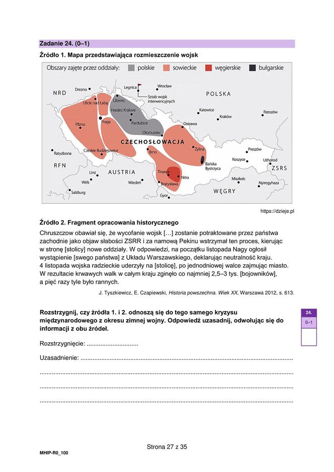 Matura 2024: historia rozszerzona. ARKUSZ CKE FORMUŁA 2023