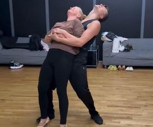 Barbara Bursztynowicz na treningu