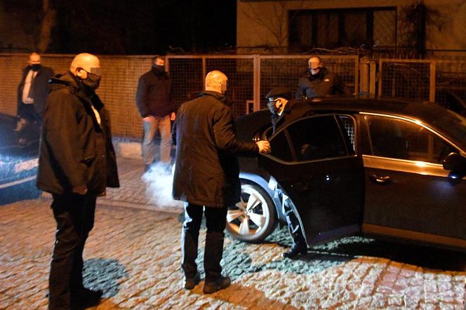 Policja na sylwestrze marzeń  u prezesa