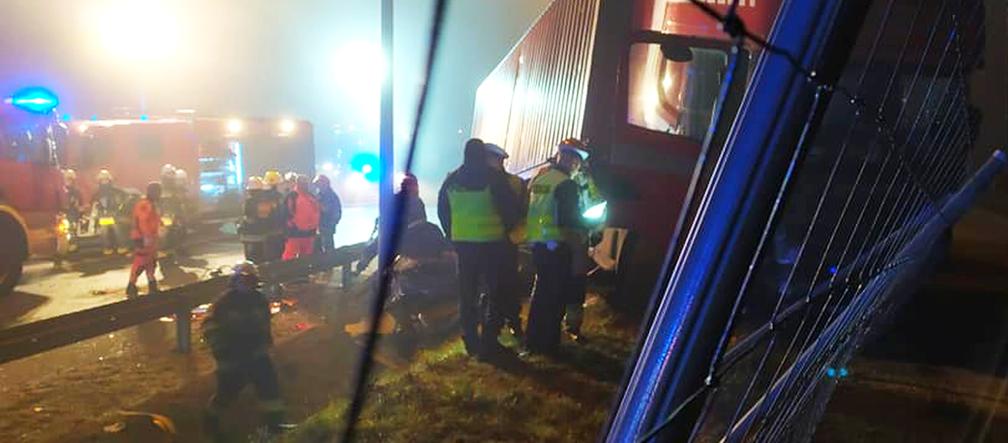 Tragiczny wypadek na S19 pomiędzy Sokołowem Młp., a Rzeszowem
