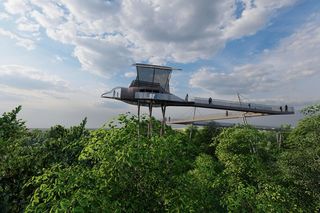 Projekt platformy widokowej typu Skywalk w Kołobrzegu