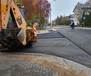 Roboty w rejonie ulicy Kraszewskiego w Siedlcach trwały od wakacji