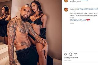 Arturo Vidal i Sonia Isaza