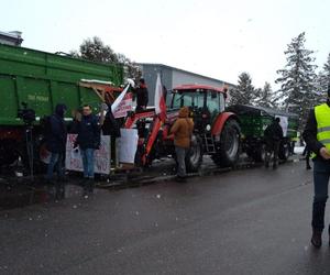 Protest rolników w Hrubieszowie - 9 lutego 2024