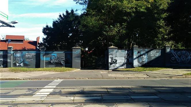 Mural na ulicy Chmielewskiego