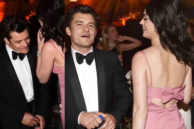 Złote Globy 2016: Katy Perry i Orlando Bloom