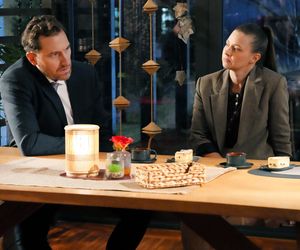 Barwy szczęścia, odc. 3176. Gabrysia (Marta Juras), Szczepan (Robert Gulaczyk)