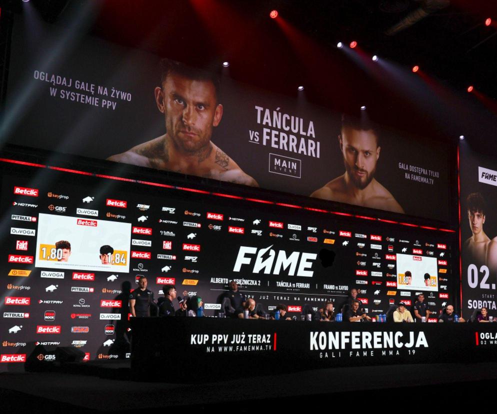 Fame MMA 20 kiedy, gdzie i o kórej? Kto walczy na Fame MMA 2024