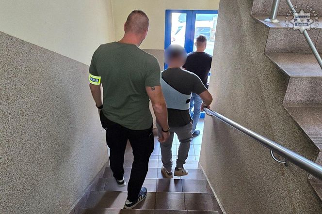 Wypadek quada w Myszkowie