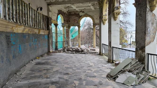 Od ruiny do perełki. Rozpoczął się remont Bastionu Sakwowego na Wzgórzu Partyzantów 
