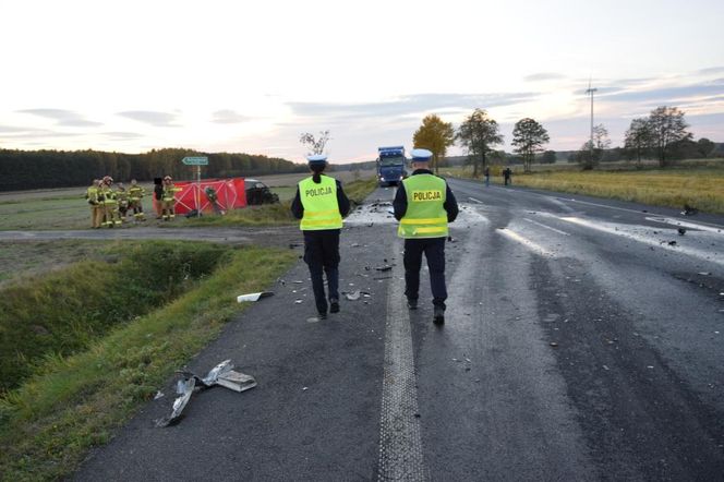 Zabił żonę, a następnie sam wjechał pod ciężarówkę?