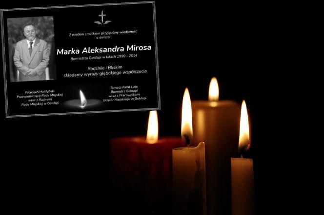 Zmarł Marek Miros, wieloletni burmistrz Gołdapi. Miał 68 lat