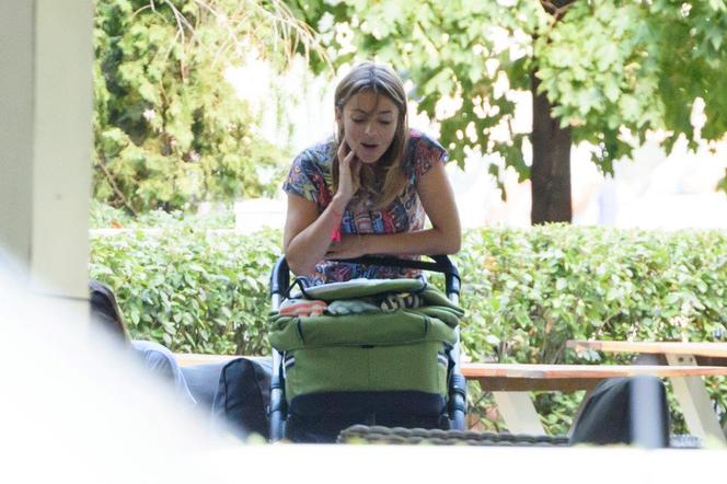 EDYTA HERBUŚ Z DZIECKIEM KOLEŻANKI
