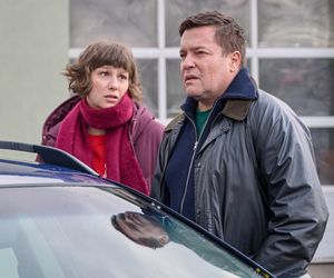 Na Wspólnej odc. 3998. Brygida (Maja Wolska), Michał (Robert Kudelski)