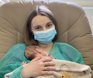 Oliwia, Zuzanna i Mikołaj - trojaczki urodzone w Lublinie
