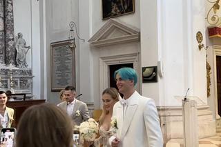 Tribbs i Żaneta Płudowska wzięli ślub! W małżeństwo wkroczyli cali na biało