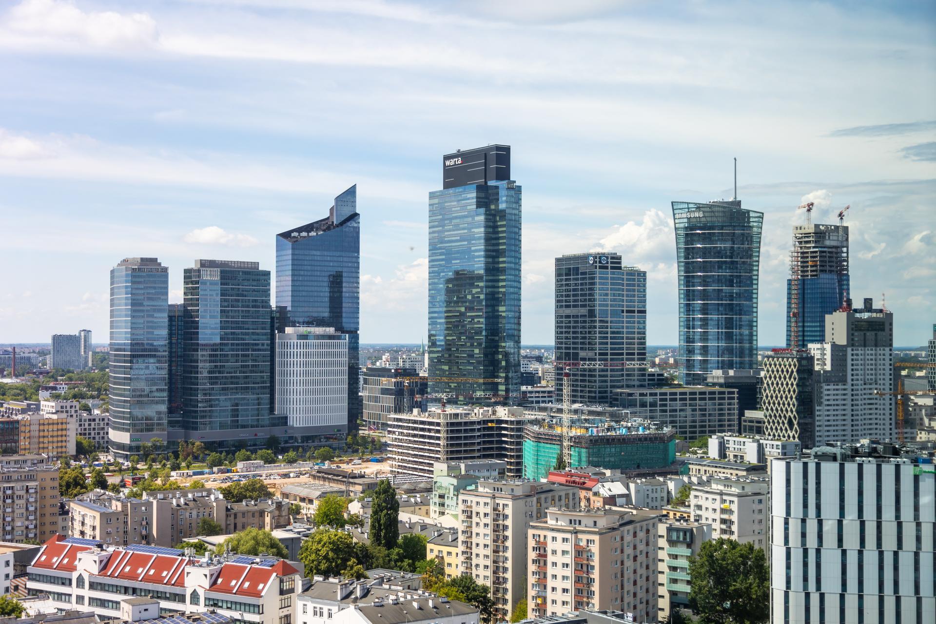 Widok z kompleksu Varso