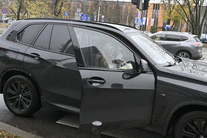 Marcin Rogacewicz przyjechał po Agnieszkę