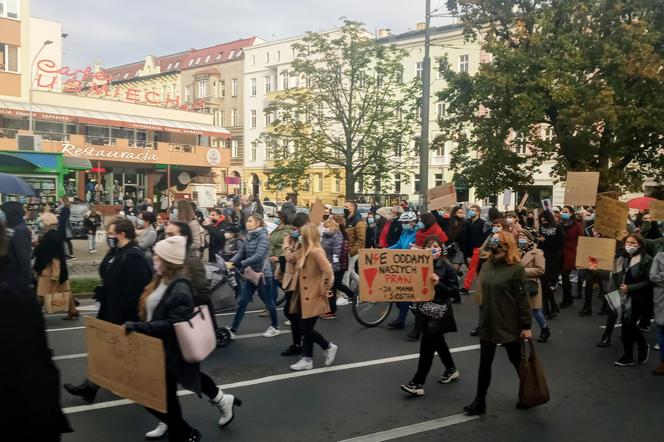 Protest kobiet w Szczecinie - 28.10.2020