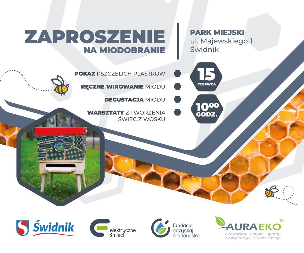 Miodobranie w Świdniku - plakat wydarzenia