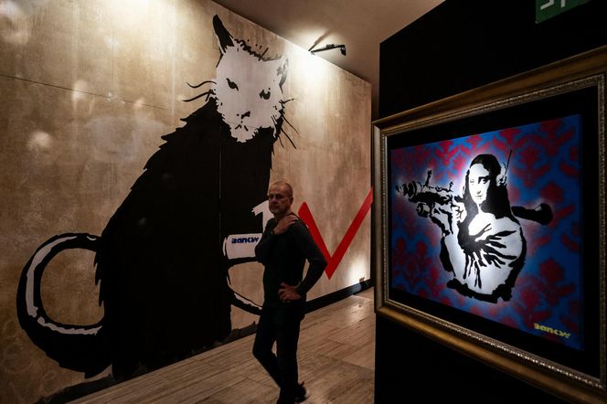 Banksy w Warszawie. Gdzie i kiedy będzie można obejrzeć prace najbardziej tajemniczego artysty? 
