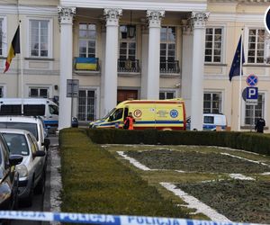 Akcja policji w centrum Warszawy