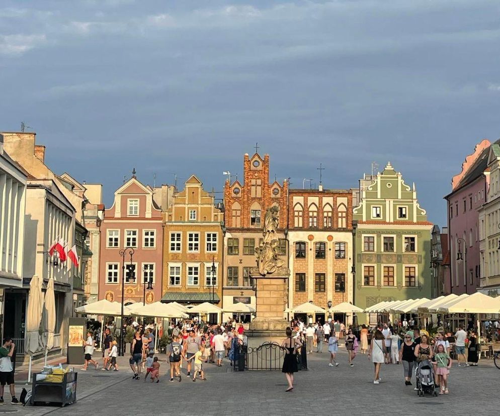 Stary Rynek Poznań, sierpień 2024