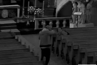 Legnica. Chwile grozy w katedrze