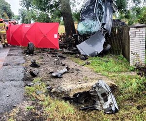 Tragiczny wypadek w Ślęzanach w gminie Lelów