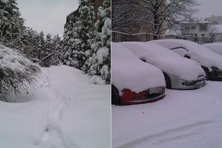Wielkanoc pod zwałami śniegu! Zakopane auta, nawet 40 cm śniegu