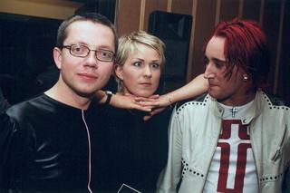 Jacek Łągwa, Justyna Majkowska i Michał Wiśniewski