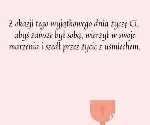 Dedykacja na komunię do książki