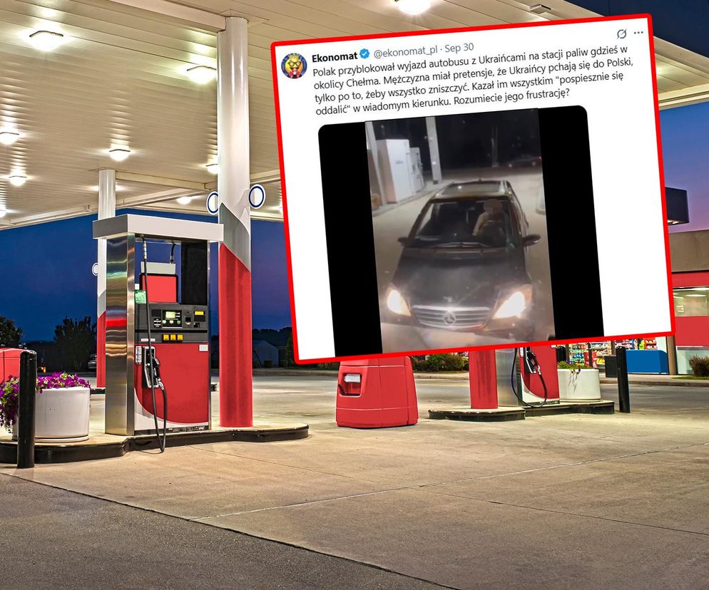 Polak blokował wyjazd ukraińskiego autokaru pod Chełmem. Policja: brak oficjalnego zgłoszenia