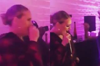 Adele rapuje na imprezie w Los Angeles! [VIDEO] Tak się bawi jako singielka