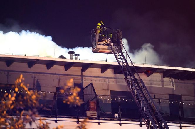 Pożar budynku przy ul. Krańcowej